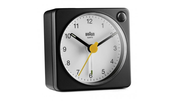"Braun BC 02 XBW Quarzwecker schwarz-wei Lichtf."