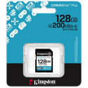 "CARD KINGSTON 128GB XC Canvas Go Plus Gen4 200MB/s C10 UHS-I U3 V30"