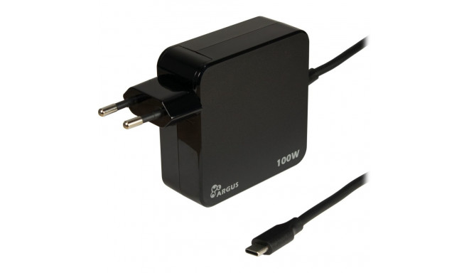"Charger USB-C 100W Black INTER-TECH PD-2100"