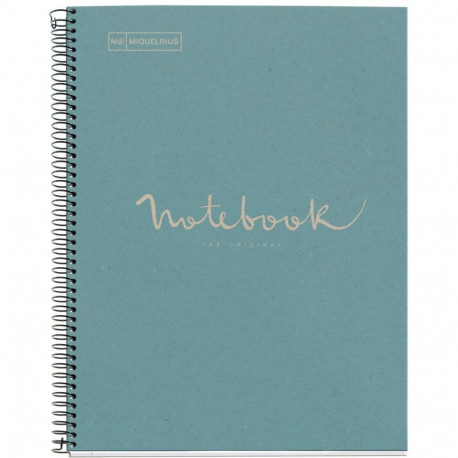 "Miquelrius Notizblock ECO BLAU Recy.A4 80 Blatt (Speditionsversand)"