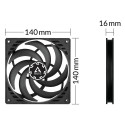 "ARCTIC Lüfter 140x140x27mm P14 PWM PST Slim Profile"