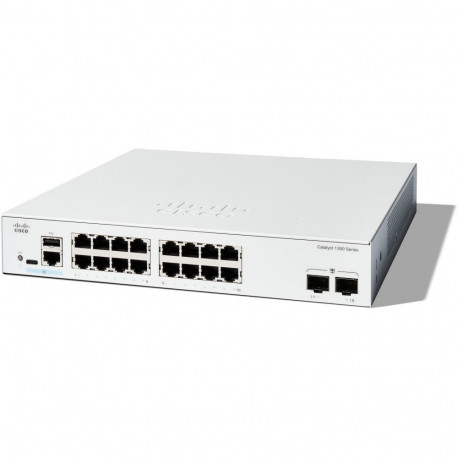 "Cisco CATALYST 1300 16-PORT GE 2X1G"