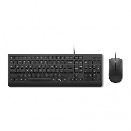 "Lenovo Essential Wired Combo Keyboard and Mouse German 129"