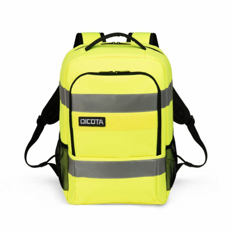 "Dicota Backpack HI-VIS Base 24 litre yellow"