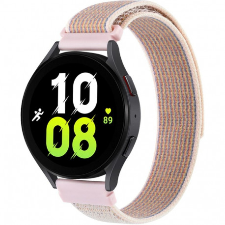 Kellarihm Trendybay Universaalne 20mm, nailon, krõpsuga, roosa