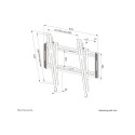 Neomounts by Newstar WAH 32"-65" 1TFT 1Gelenk must max. 45