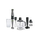 Braun MQ9147X MultiQuick 9 saumikser 1200 W muudetava kiirusega must/roostevaba teras
