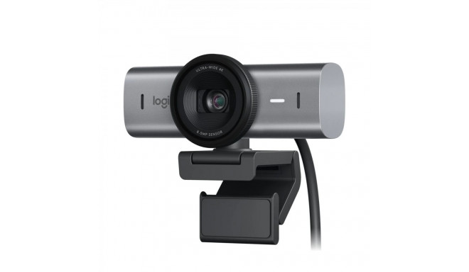 Logitech MX Brio veebikaamera, 8.5 MP, 4K Ultra HD 3840x2160, USB-C, grafiit