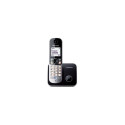 Panasonic | Juhtmevaba | KX-TG6811FXB | Sisseehitatud ekraan | Helistaja ID | Must | Konverentskõne 