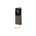 Guess GUHCZF5GF4GBR F731 Z Flip5 pruun kõvakorpus 4G Charms Collection