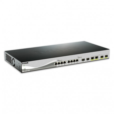 D-Link DXS-1210-12TC/E hall-must hallatav L2 10G Ethernet võrgulüliti 1U