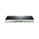 D-Link DXS-1210-12TC/E network switch Managed L2 10G Ethernet (100/1000/10000) 1U Black, Silver
