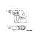 Metabo KH 18 LTX BL 24 1280 p/min SDS Plus