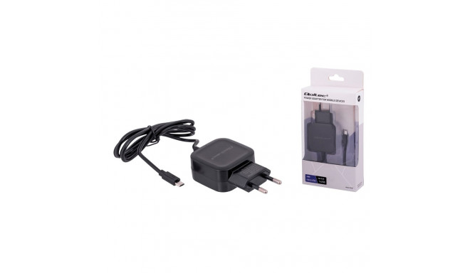 Qoltec 50189 must siseruumides mobiilseadme laadija