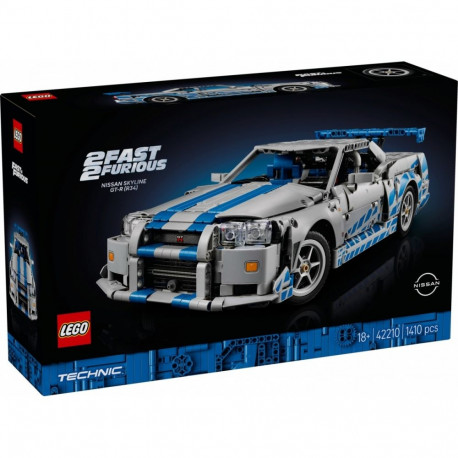 technic 42210 Nissan Skyline GT-R (R34) auto filmist Kiired ja vihased klotsid