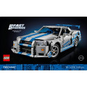 technic 42210 Nissan Skyline GT-R (R34) auto filmist Kiired ja vihased klotsid
