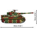 pz.kpfw. vi tiger ausf. e 870 klotsi ehituskomplekt