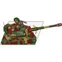 pz.kpfw. vi tiger ausf. e 870 klotsi ehituskomplekt