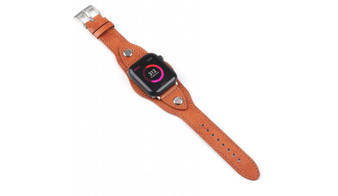Trendybay watch strap Apple Watch 38/42mm, brown leather