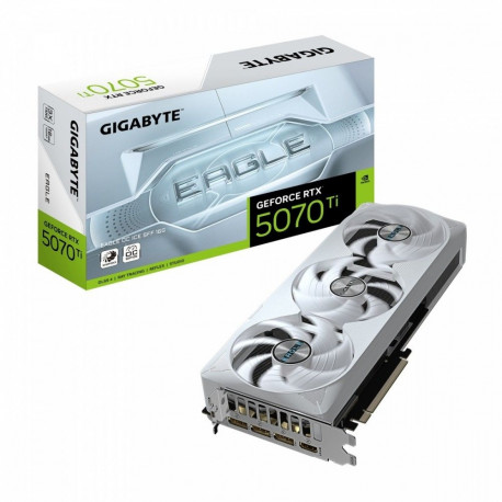 Graphics card GeForce RTX 5070 Ti EAGLE OC ICE SFF 16G 256BIT GDDR7