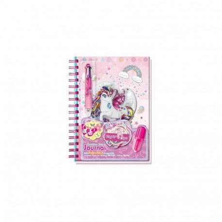 Pecoware Spiral Diary - Unicorn Rainbow