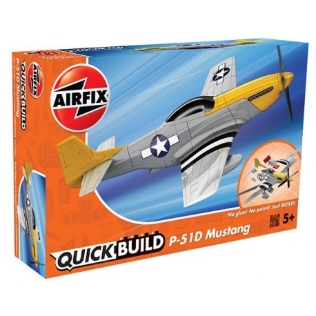 Plastic model QUICKBUILD Mustang P-51D