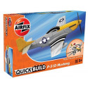 Plastic model QUICKBUILD Mustang P-51D