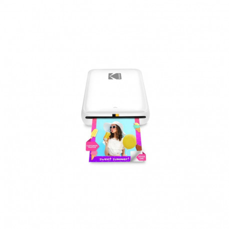 Kodak STEP Instant Mobile Photo printer Colour ZINK 2x3'' 1 ppm, Bluetooth, White
