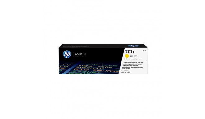 HP 201X (CF402X) Toner Cartridge, Yellow