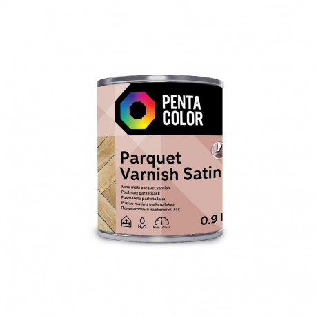 SEMI-MATTE ACRYLIC LAQUER PARQUET 0,9