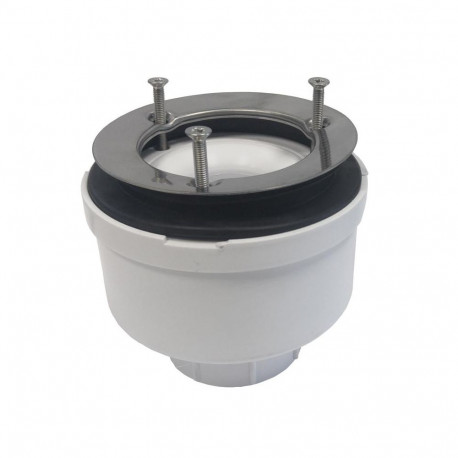 SHOWER TRAY WASTE ORIENTABLE CHROME 90MM