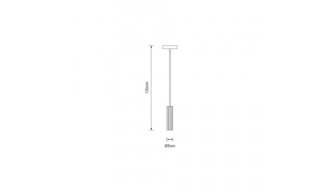 PENDANT LIGHT ICEL GU10 BLACK