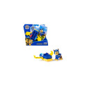 PAW Patrol : Action Pups Chase Action Figure &amp; Hoverboard Airplane Toy with Foldable Wings, 
