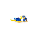 PAW Patrol : Action Pups Chase Action Figure &amp; Hoverboard Airplane Toy with Foldable Wings, 