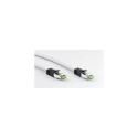 Goobay CAT 8.1 Patch Cord, S/FTP (PiMF), white, 1m