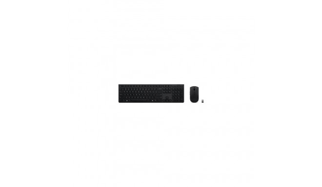 Lenovo 4X31K03968 keyboard Mouse included Office RF Wireless + Bluetooth US English Grey