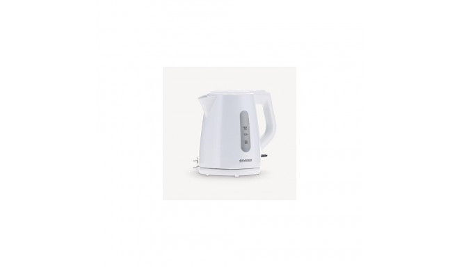 Severin WK 3411 electric kettle 1 L 2200 W White