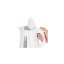 Severin WK 3411 electric kettle 1 L 2200 W White
