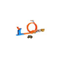 Hot Wheels Monster Trucks Loop-And-Flip Trophy Challenge Playset &amp; Die-Cast Bigfoot Toy Truc