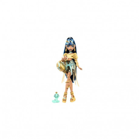 Monster High Cleo De Nile Fashion Doll with Pet Hissette and Accessories