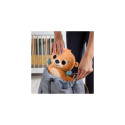 Fisher-Price 2-in-1 Rockin’ Tummy Time Otter Plush Toy with Soft Book for Newborn Sensory Play
