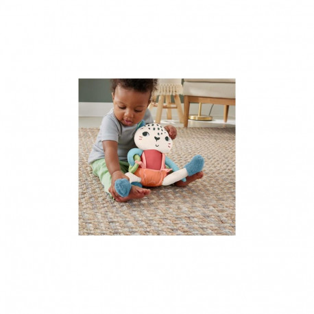 Fisher-Price Planet Friends Spotting Fun Snow Leopard Baby Sensory Toy