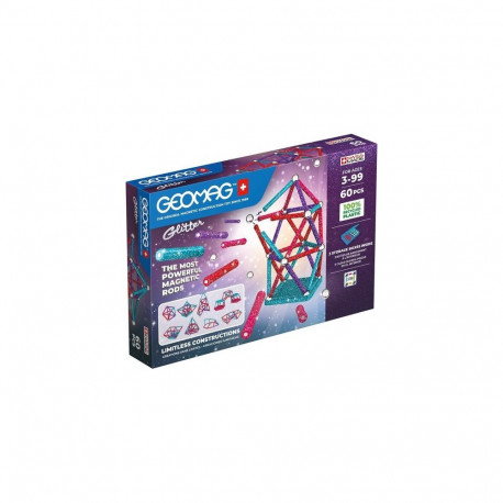 Geomag Glitter Recycled Neodymium magnet toy