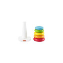 Fisher-Price Rock-a-Stack Ring Stacking Toy for Infants, Made with Plant-Based Materials