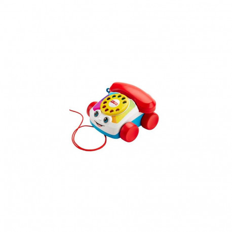 Fisher-Price Chatter Telephone Baby and Toddler Pull Toy Phone with Rotary Dial