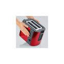 Severin AT 2217 toaster 2 slice(s) 800 W Metallic, Red