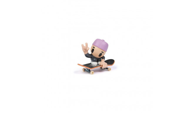 Tech Deck Sk8 Crew, Exclusive Fingerboard with Assistive Figure, Collectible and Customizable Mini S