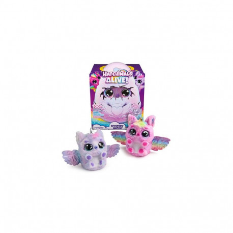 Hatchimals Alive, Mystery Hatch Pufficorn, Surprise Interactive Toy & Egg with Mist, Lights &amp