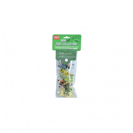 Wild Republic Mini Polybag of Frog Figurines