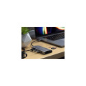 Satechi ST-U4MA3M laptop dock/port replicator USB Type-C Grey